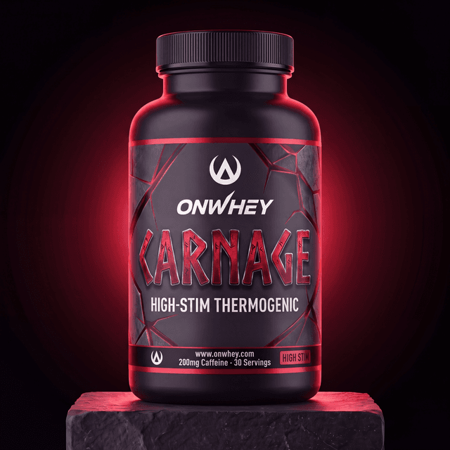 OnWhey CARNAGE: High-Stim Thermogenic