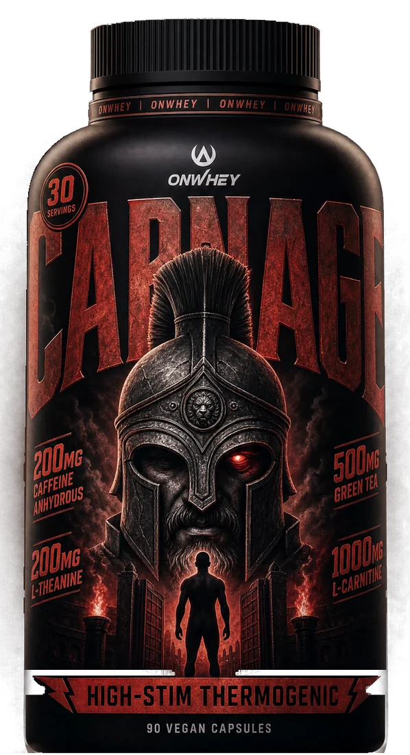 OnWhey CARNAGE: High-Stim Thermogenic