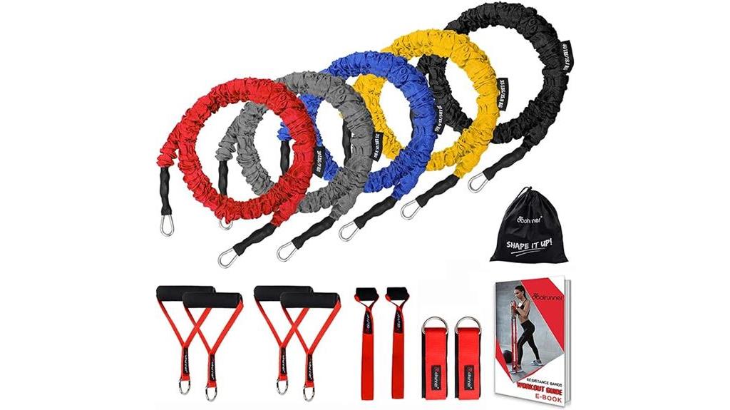 14 Pcs Resistance Bands Set