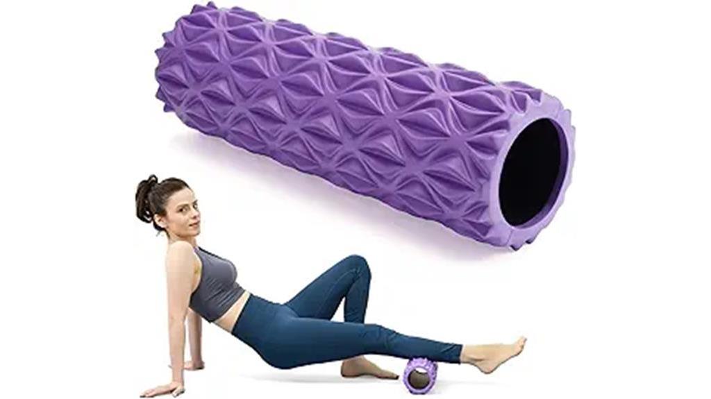 10 Best Textured Foam Rollers For Myofascial Release, According To Physical Therapists 1 15 Inch Purple Foam Roller