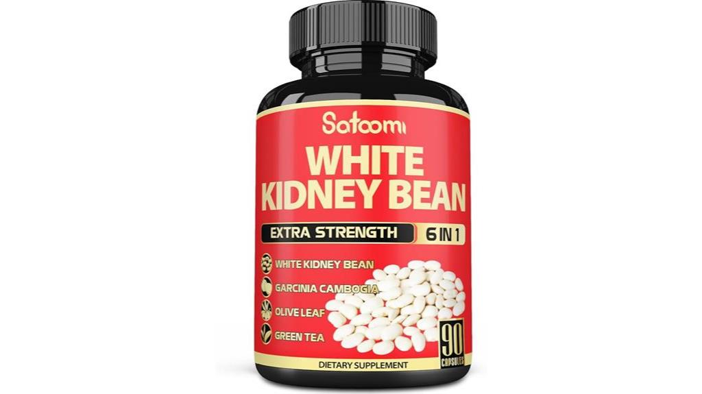 5 Best Carb Blockers Of 2024 - Your Guide To Effective Weight Management 1 6 In 1 Kidney Bean Capsules