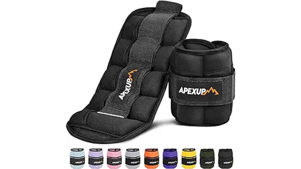 10 Best Ankle Weights For Leg Workouts: Boost Your Fitness Game In 2024 2 Adjustable Ankle Weights 10Lbs
