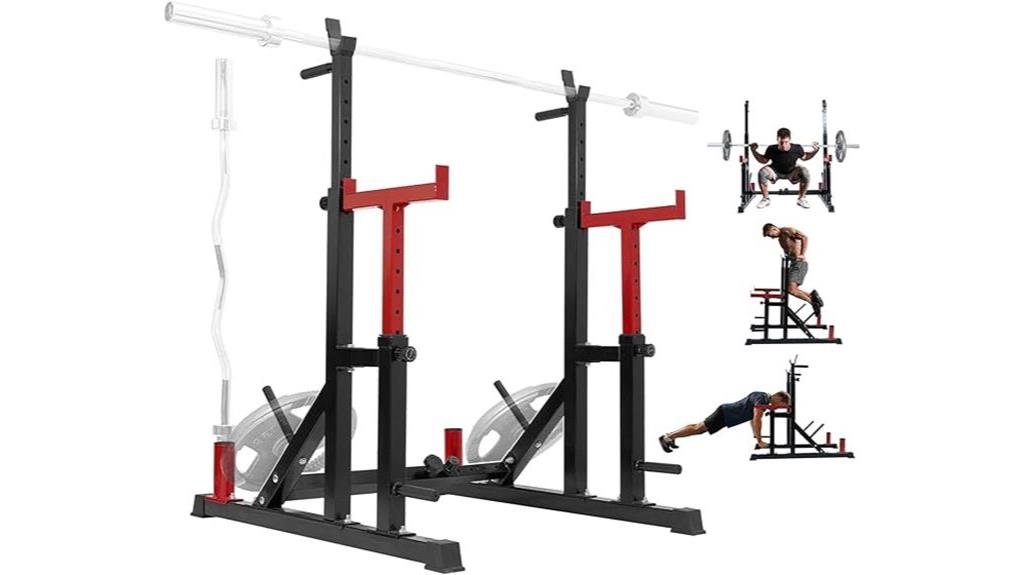 Adjustable Home Gym Rack