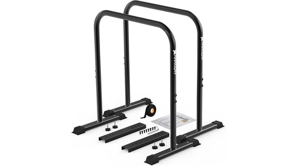 Adjustable Premium Dip Bars