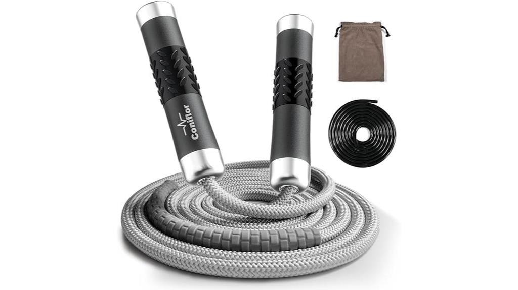 Adjustable Weighted Jump Rope