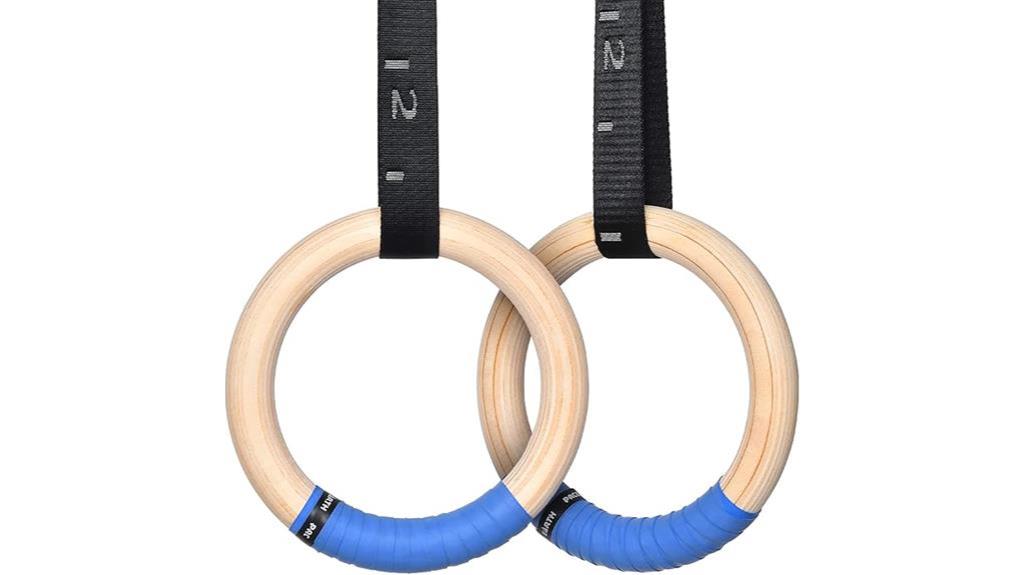 The 3 Best Wooden Gymnastic Rings For A Pro-Level Home Workout In 2024 2 Adjustable Wooden Gymnastics Rings