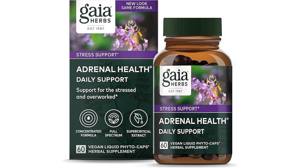 10 Best Adaptogen Supplements For Stress Relief: Find Your Calm In 2025 6 Adrenal Health Herbal Supplement