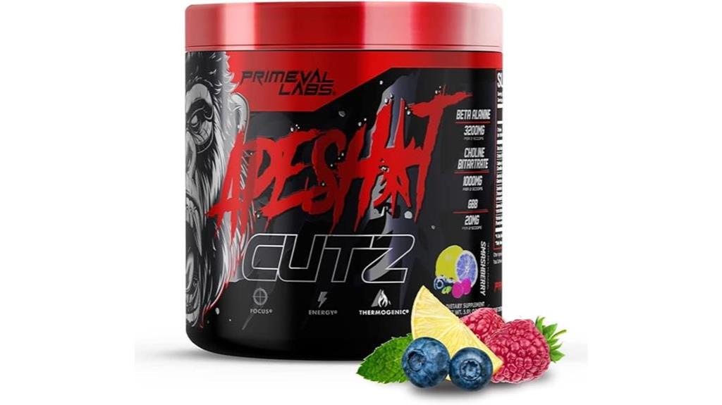 10 Best Thermogenic Pre-Workout Supplements To Boost Your Energy And Performance 9 Ape Cutz Pre Workout