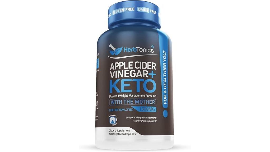 10 Best Trim Fat Burners Of 2024 - Reviews And Expert Recommendations 4 Apple Cider Vinegar Capsules