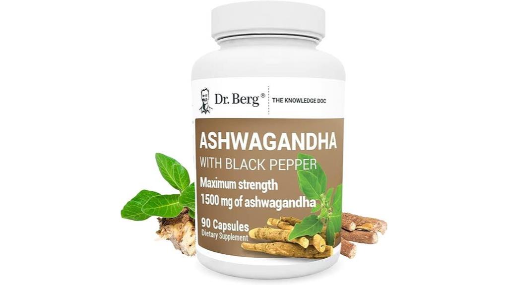 5 Best Ashwagandha Supplements For Recovery, Backed By Science And Athletes 5 Berg Ashwagandha 1500Mg Capsules