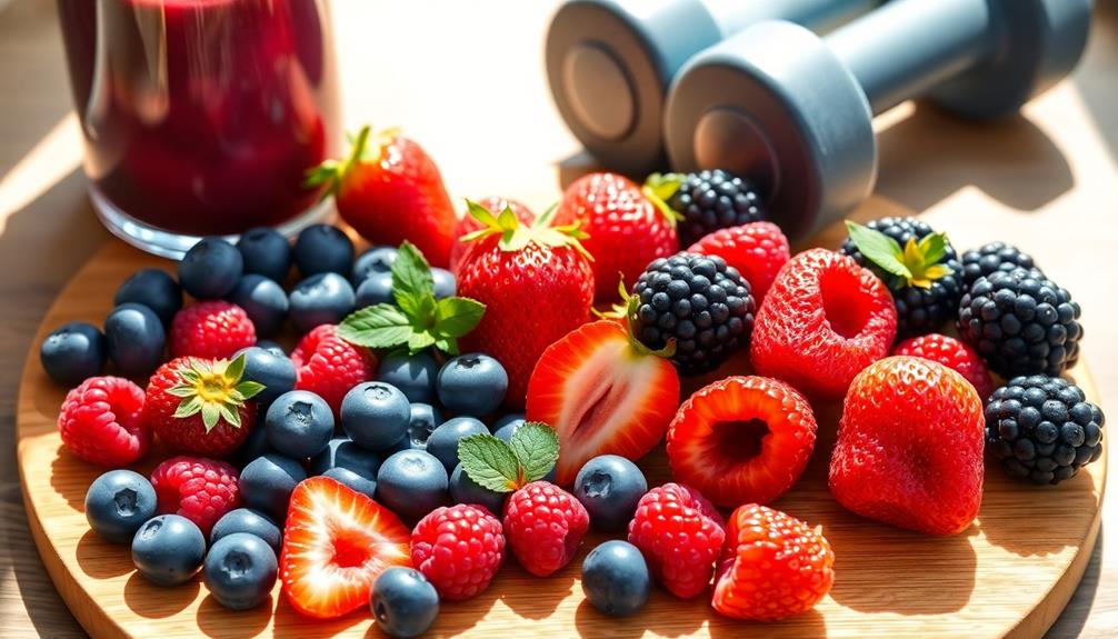 Best Fruits For Building Muscle Growth 2 Berries Aid Muscle Recovery
