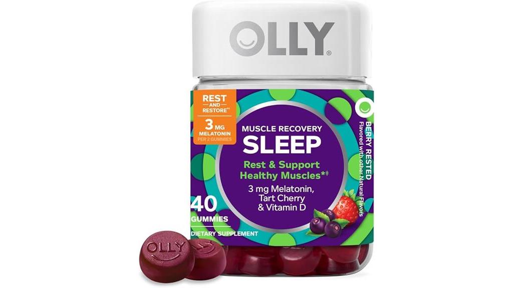 10 Best Muscle Recovery Gummies For Post-Workout Relief In 2024 7 Berry Flavored Sleep Gummies