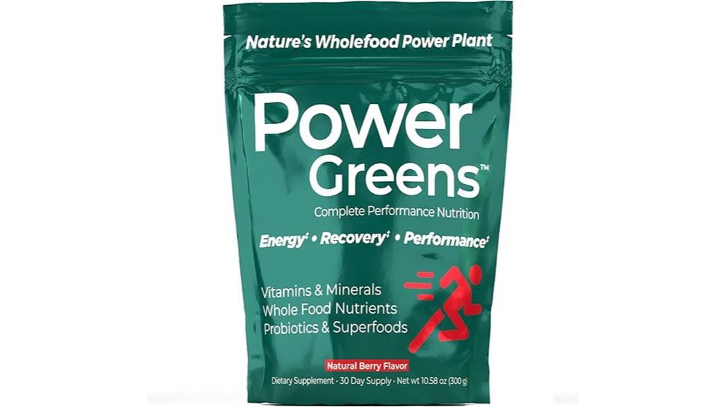 5 Best Superfood Recovery Blends To Boost Your Post-Workout Nutrition 2 Berry Green Probiotic Powder