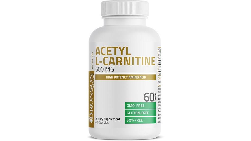 10 Best 1St Phorm L-Carnitine Products To Boost Your Fitness Journey 7 Bronson Acetyl L Carnitine Capsules