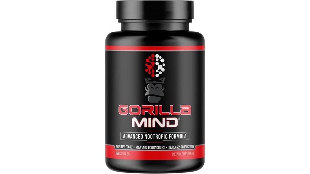 10 Best Gorilla Mind Calm Supplements For Ultimate Relaxation And Focus 4 Caffeinated Productivity Supplement Capsules