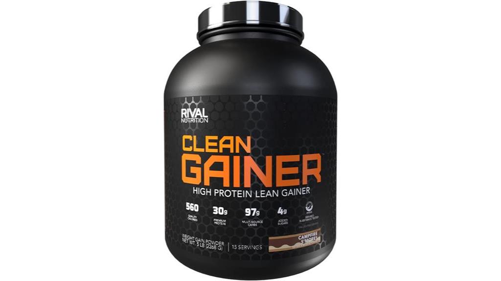 The 5 Best Lean Mass Gainers Of 2024: Bulk Up Without The Fat 3 Campfire S Mores Clean Gainer