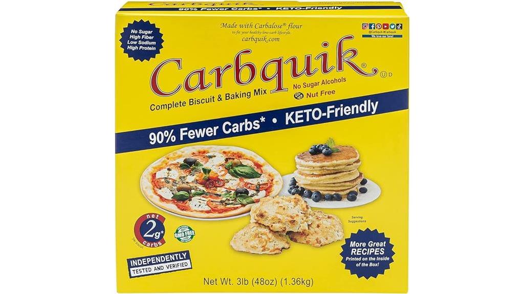 10 Essential Keto Food Staples You Need In Your Pantry For Success 6 Carbquik Baking Mix 3 Lb