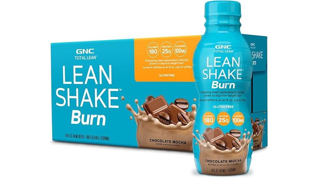 3 Best Gnc Total Lean Weight Management Vitapak Options For Effective Weight Control 3 Chocolate Mocha Lean Shake