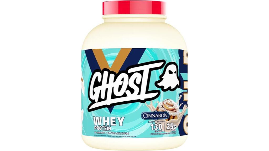 Cinnabon Flavored Ghost Whey Protein