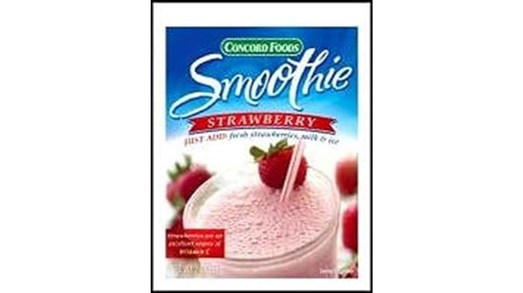Concord Foods Strawberry Smoothie