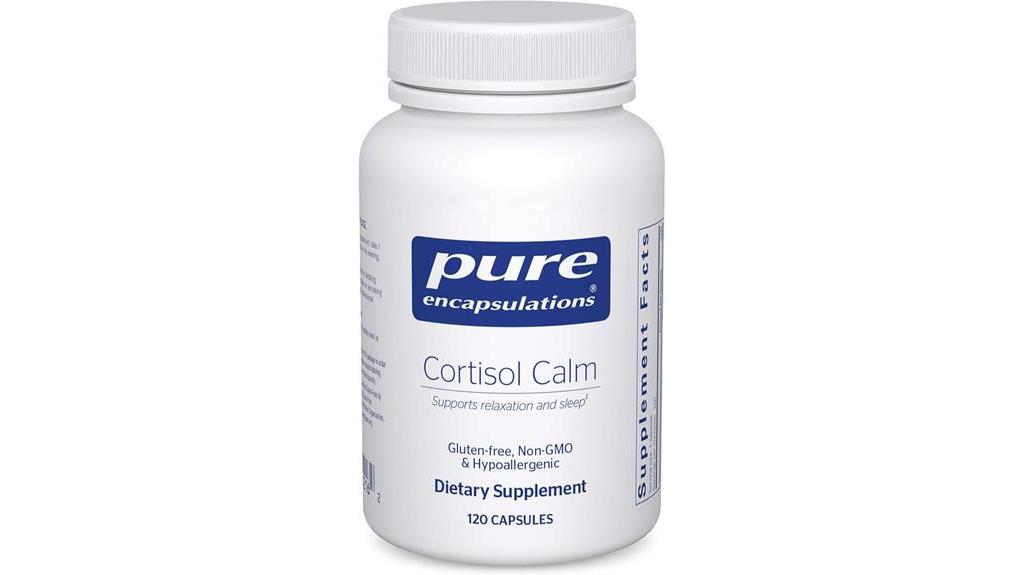 Cortisol Calm Supplement Capsules