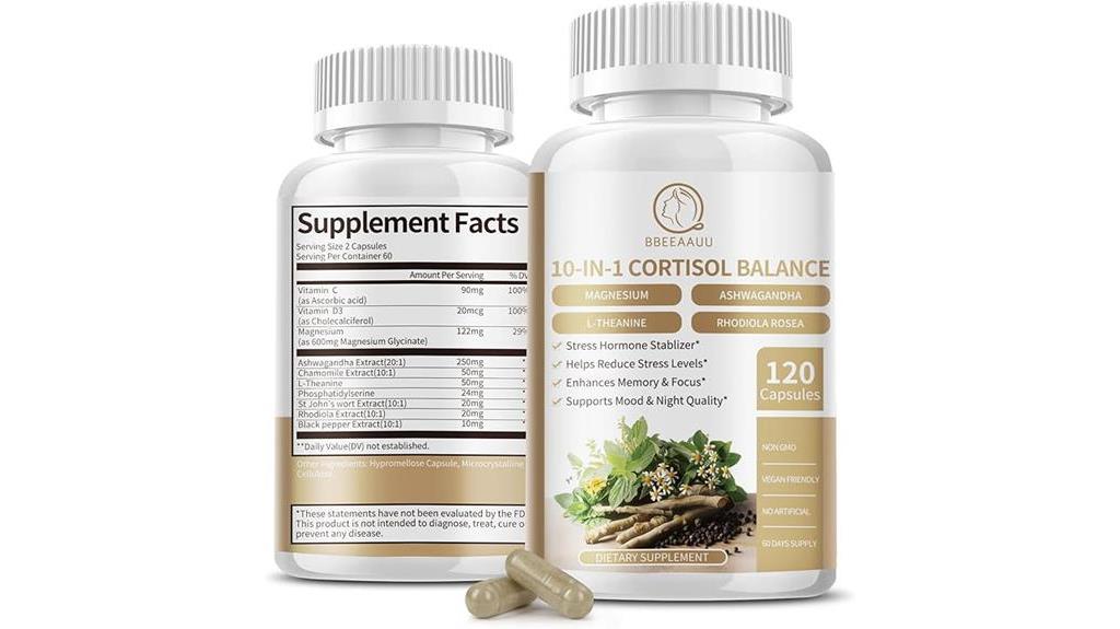 5 Best Cortisol Manager Supplements To Help You Reduce Stress Naturally 5 Cortisol Management Supplement Blend
