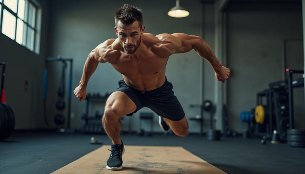 developing fast twitch muscles