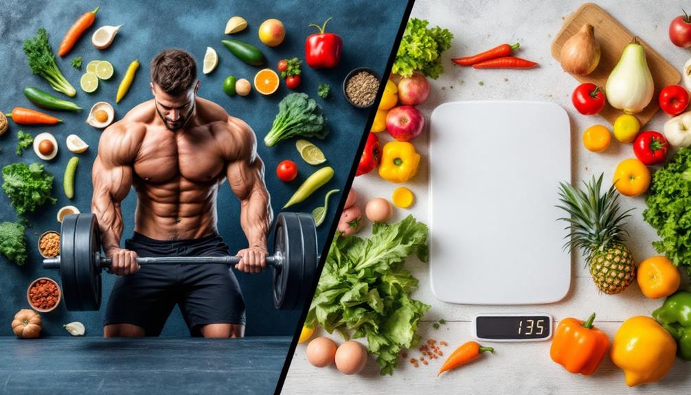 dieting for muscle gains