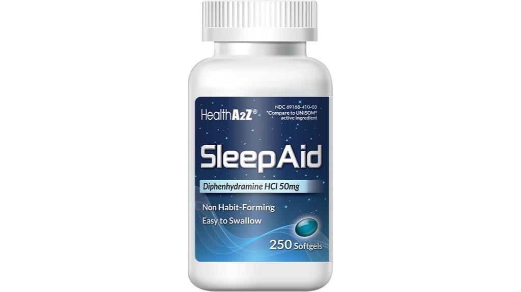 10 Best Sleep & Recovery Aids For Optimal Rest And Rejuvenation 3 Diphenhydramine Sleep Aid Softgels