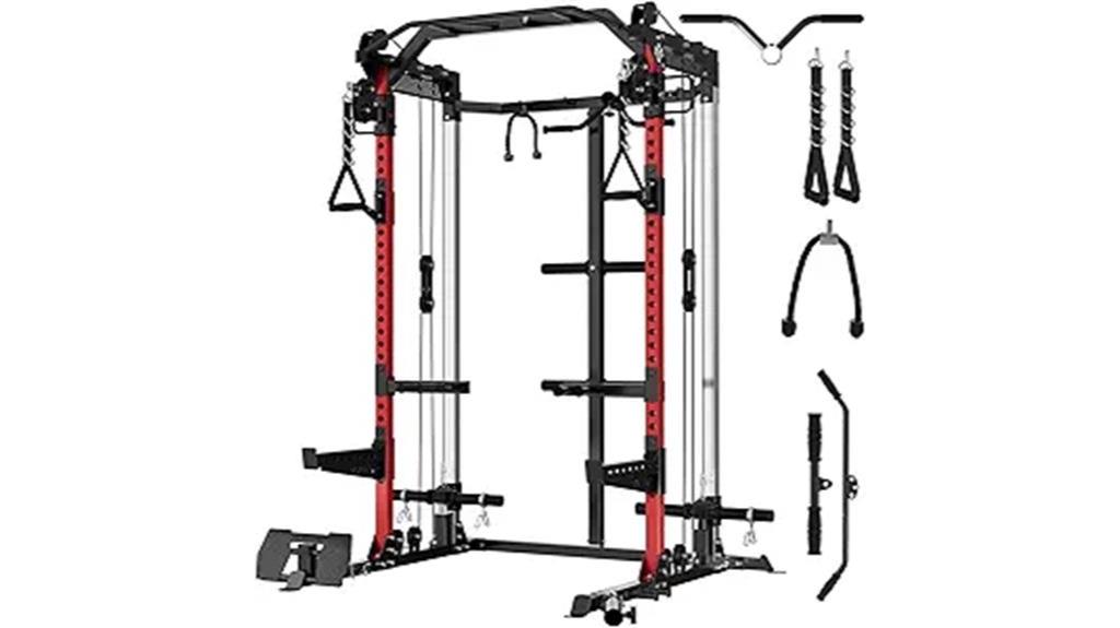 5 Best Power Racks For Home Workouts 3 Durable Power Cage Design