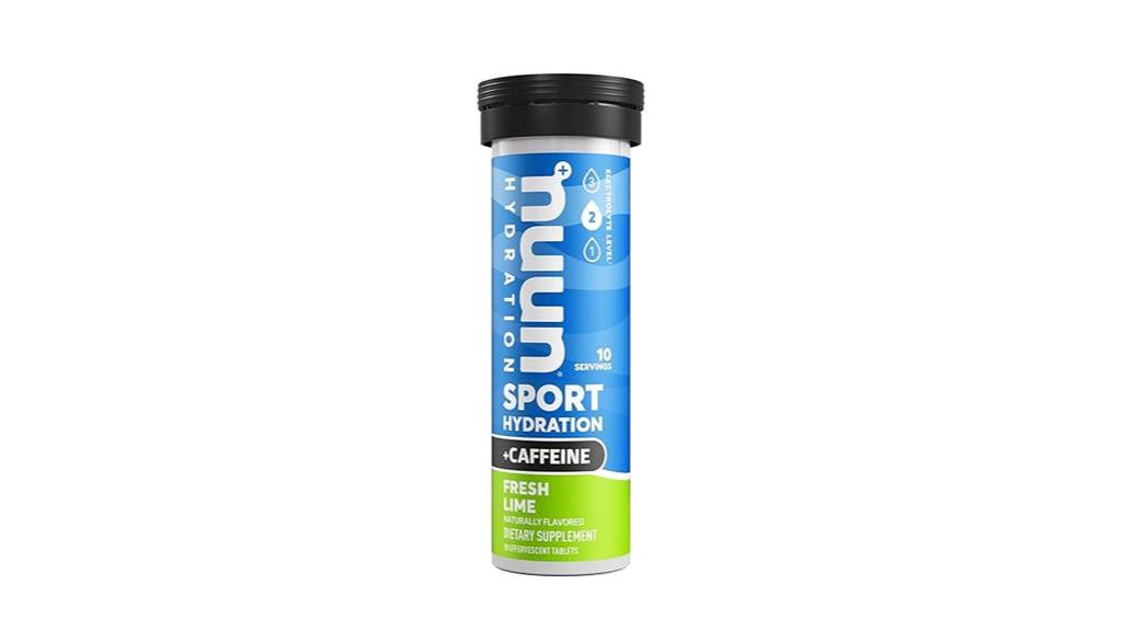 Electrolyte Tablets With Caffeine