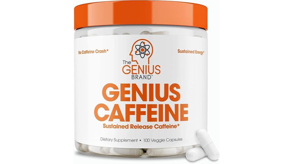 10 Best Caffeine Pills For Energy Boost: Stay Alert And Focused 1 Extended Release Nootropic Brain Supplement