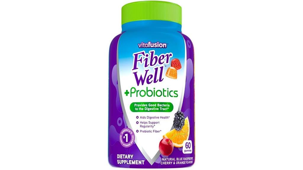 5 Best Vitafusion Fiber Weight Management Products To Help You Stay On Track 2 Fiber And Probiotics Gummies