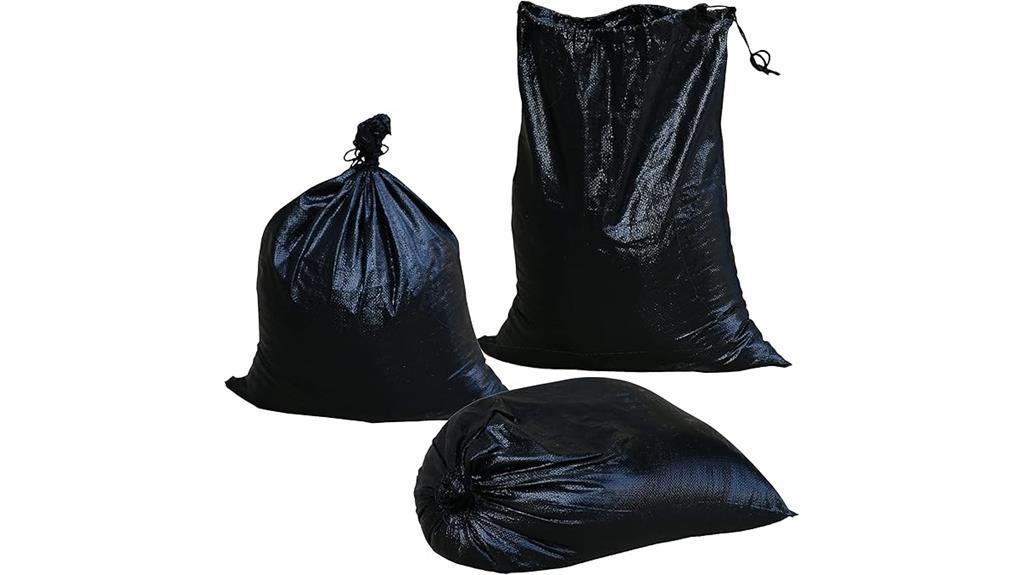Flood Barrier Sandbags Black