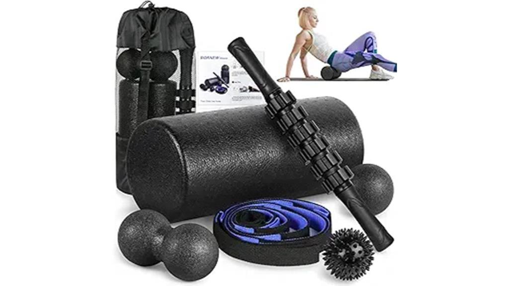 10 Best Textured Foam Rollers For Myofascial Release, According To Physical Therapists 2 Foam Roller Therapy Set