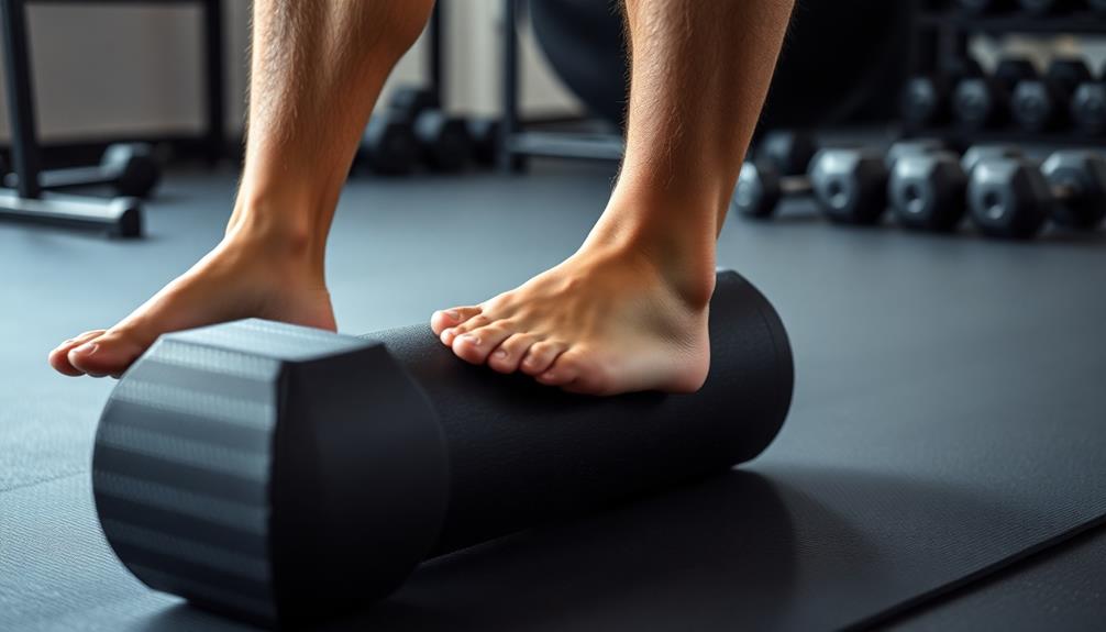 foam rolling leg recovery
