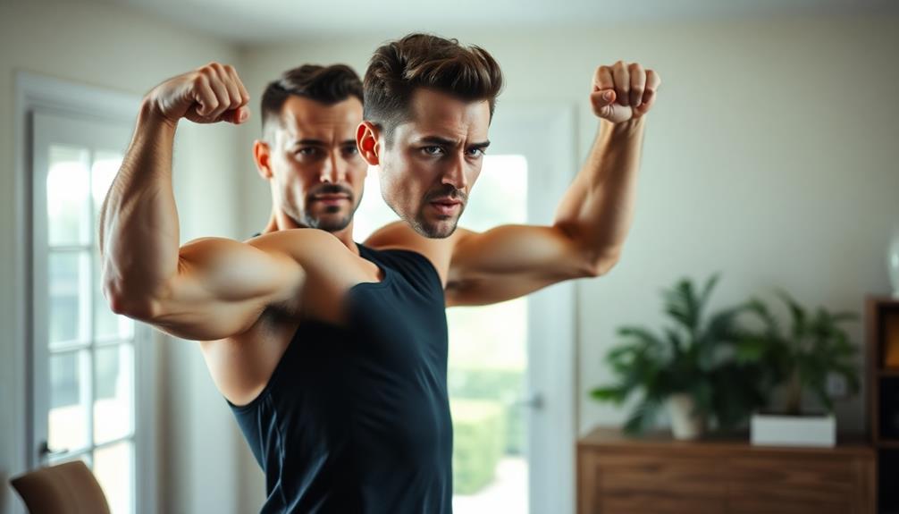 10 Steps To Build Bicep Muscle Without Weights 9 Focused Bicep Contractions Intensity