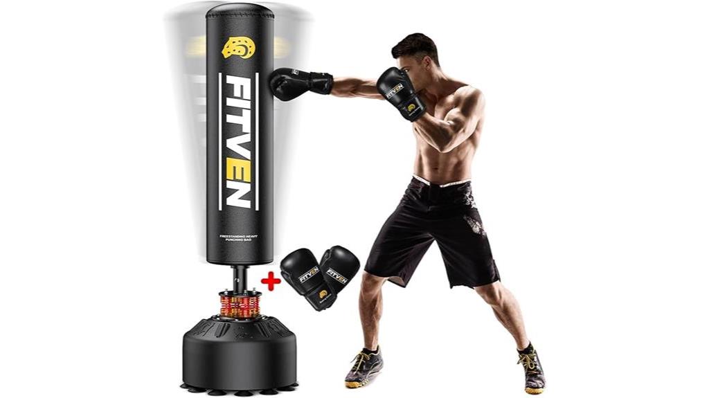 Freestanding Punching Bag Suction