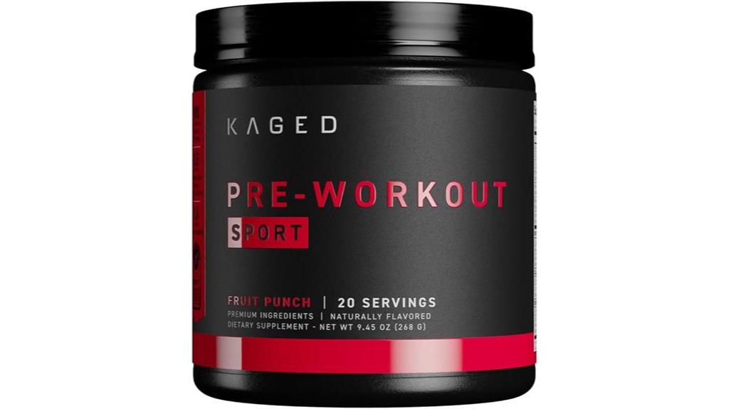 Fruit Punch Pre Workout Powder