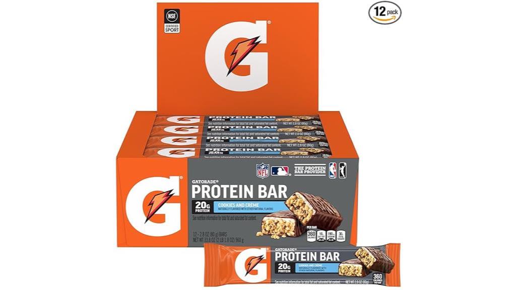5 Best Recovery Protein Cookies That Actually Taste Good (We Tried Them All) 4 Gatorade Protein Bars 12 Pack