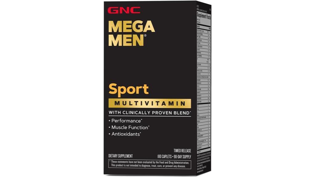 5 Best Multivitamins For Athletes: Fuel Your Performance In 2024 4 Gnc Mega Men Multivitamin