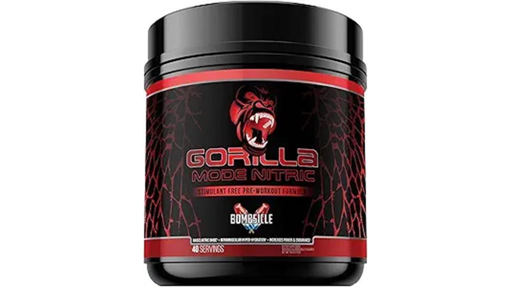 10 Best Gorilla Mind Fat Burners Of 2024 - Expert Reviews And Recommendations 2 Gorilla Mode Stimulant Free Pre Workout