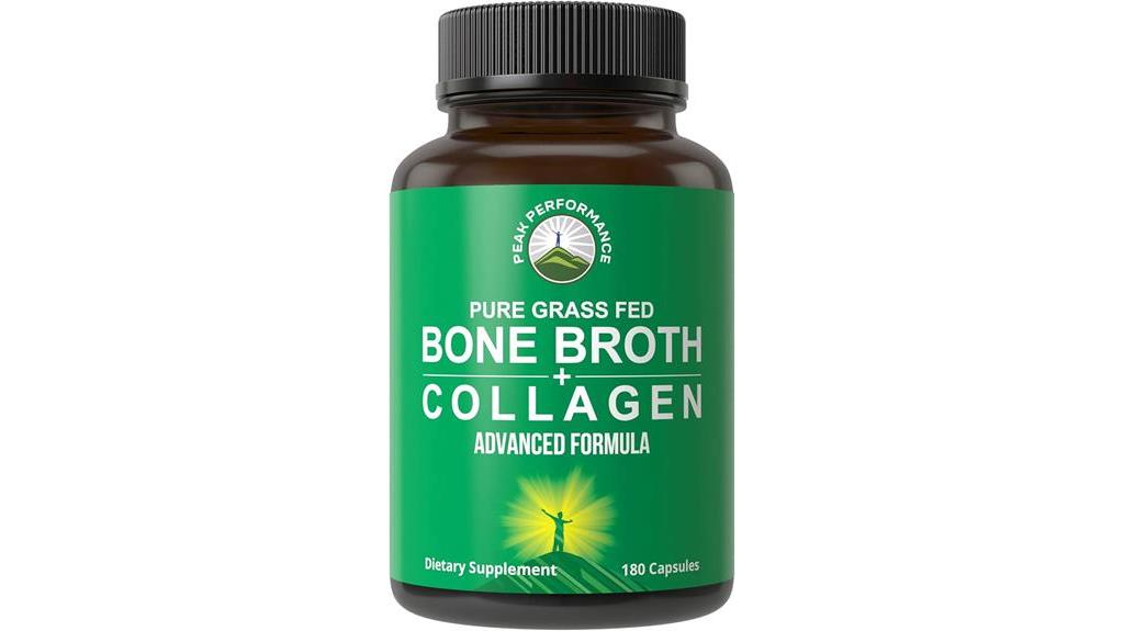10 Best Bone Broth Supplements For Ultimate Nutrition In 2024 2 Grass Fed Collagen Capsule Supplement