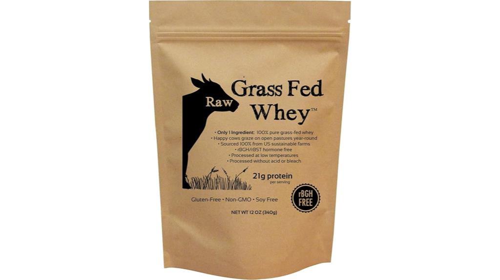 Grass Fed Whey Powder