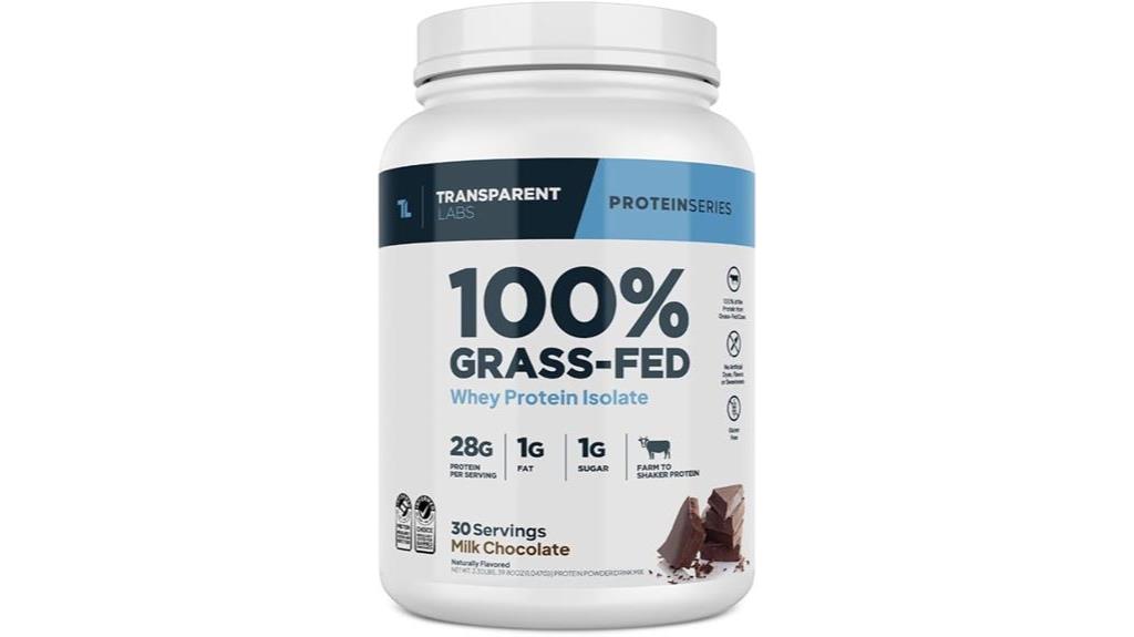 Grass Fed Whey Protein Isolate