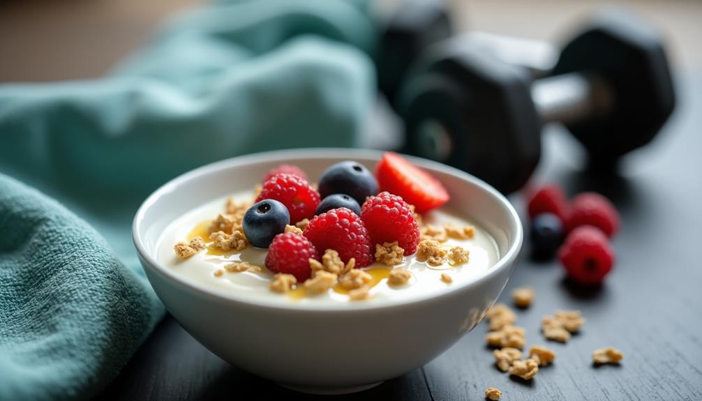 Top 5 Recovery Foods To Boost Muscle Growth After Hypertrophy Training 1 Healthy Creamy Protein Rich Snack