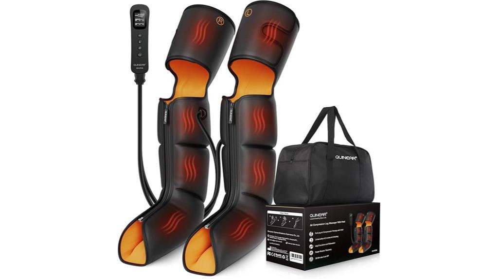 5 Best Compression Boots For Muscle Recovery 3 Heated Compression Leg Massager