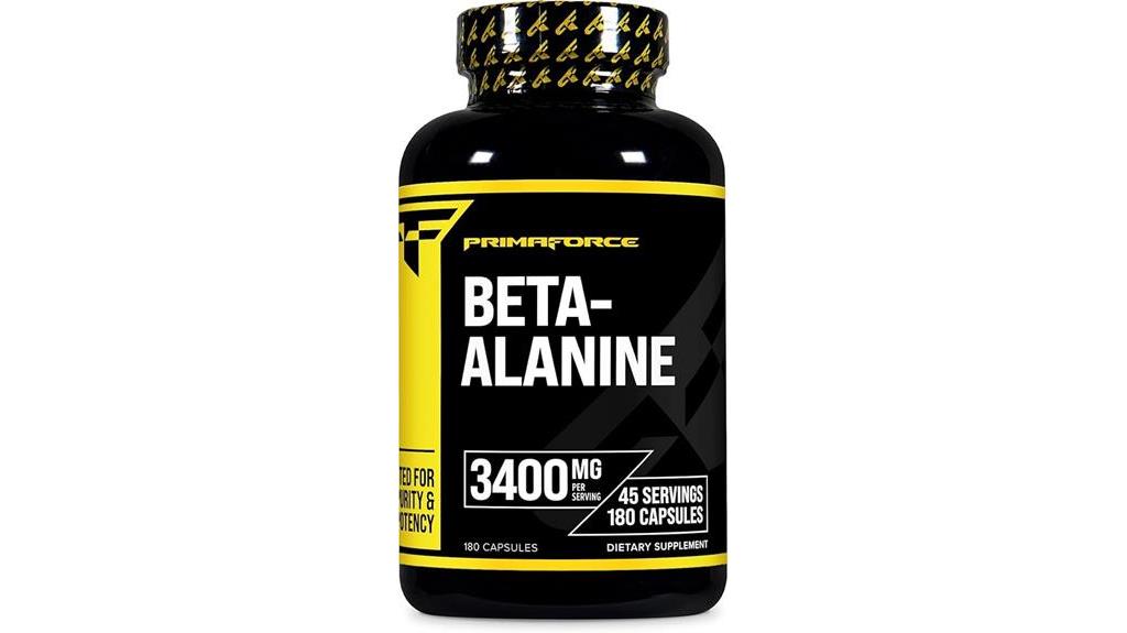High Dosage Beta Alanine