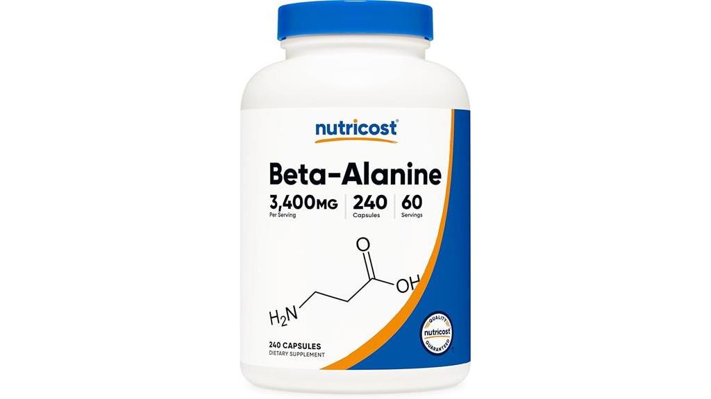 High Dose Beta Alanine Capsules