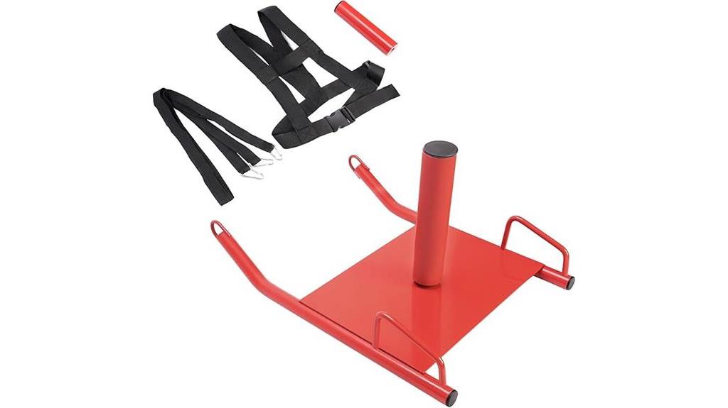 High Intensity Training Sled Setup